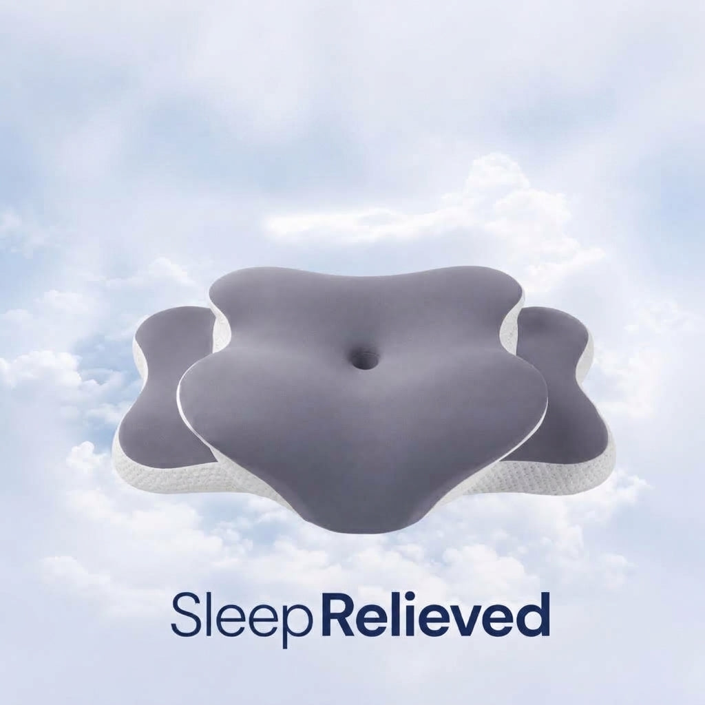 Almohada Cervical de Memory Foam con forma de mariposa
